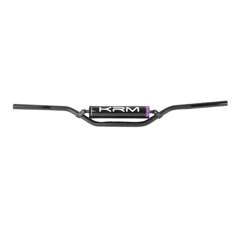 Lenker KRM Pro Ride 50 an Box Durchmesser 22,2 mm Aluminium schwarz-violett mit Griff