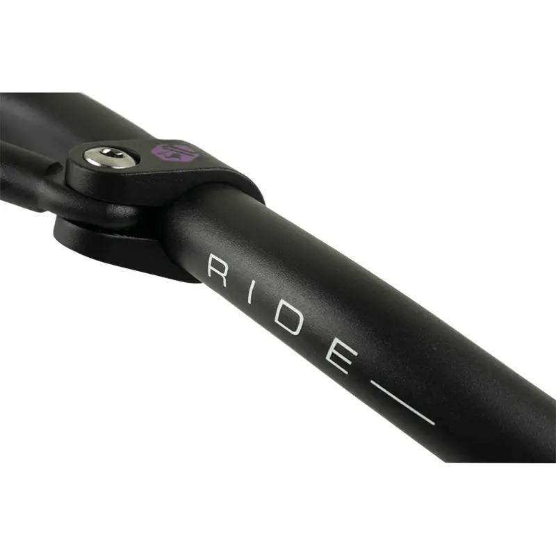 KRM Pro Ride 50 -laatikon ohjaustanko halkaisija 22,2 mm alumiini musta-violetti vaahtokumilla — näkymä 6