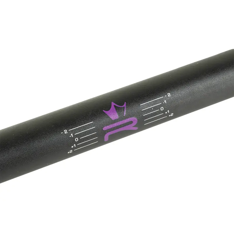 KRM Pro Ride 50 -laatikon ohjaustanko halkaisija 22,2 mm alumiini musta-violetti vaahtokumilla — näkymä 7
