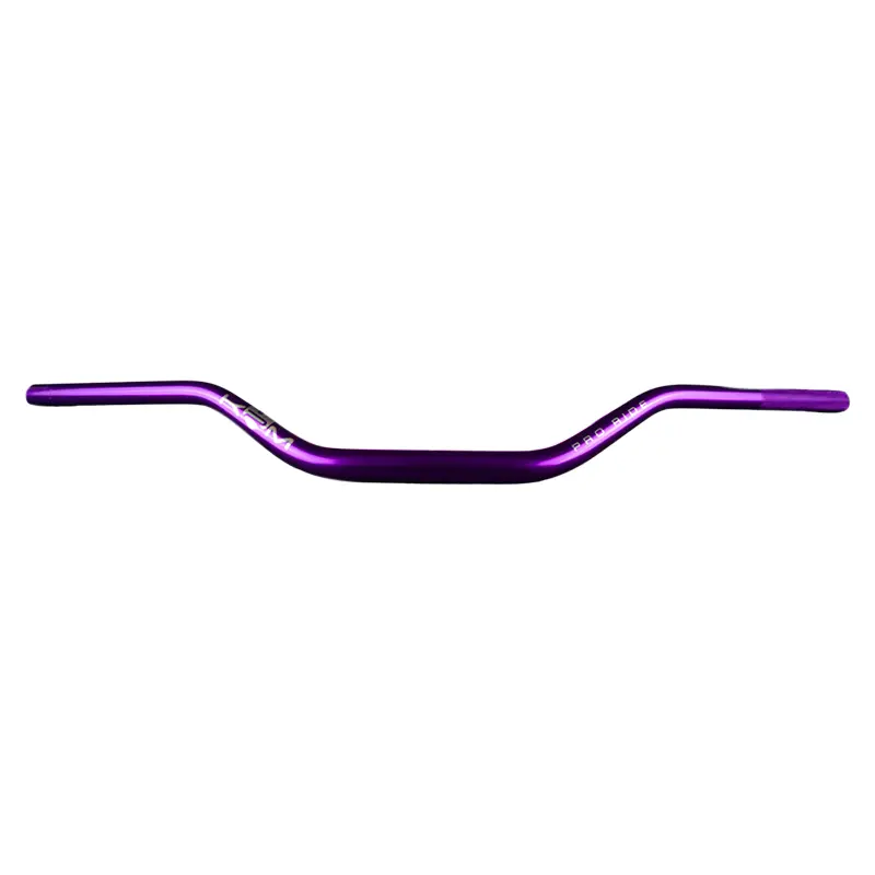 Guidon KRM Pro Ride Oversize 28,6 mm Alu Full Violet Logo Holographique