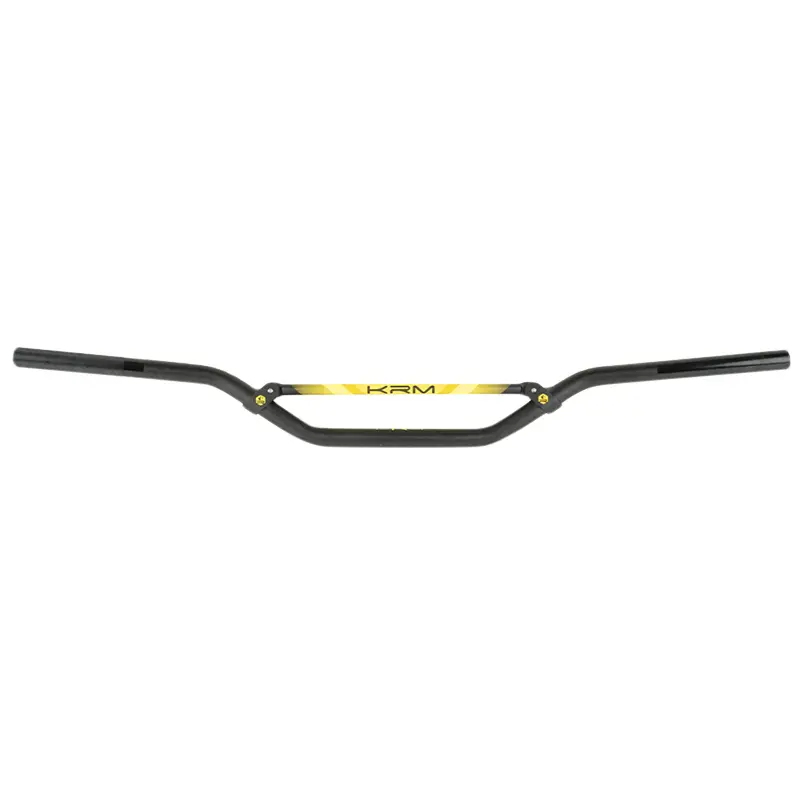 Guidon KRM Pro Ride 50 A boîte diamètre 22,2 mm aluminium noir-jaune