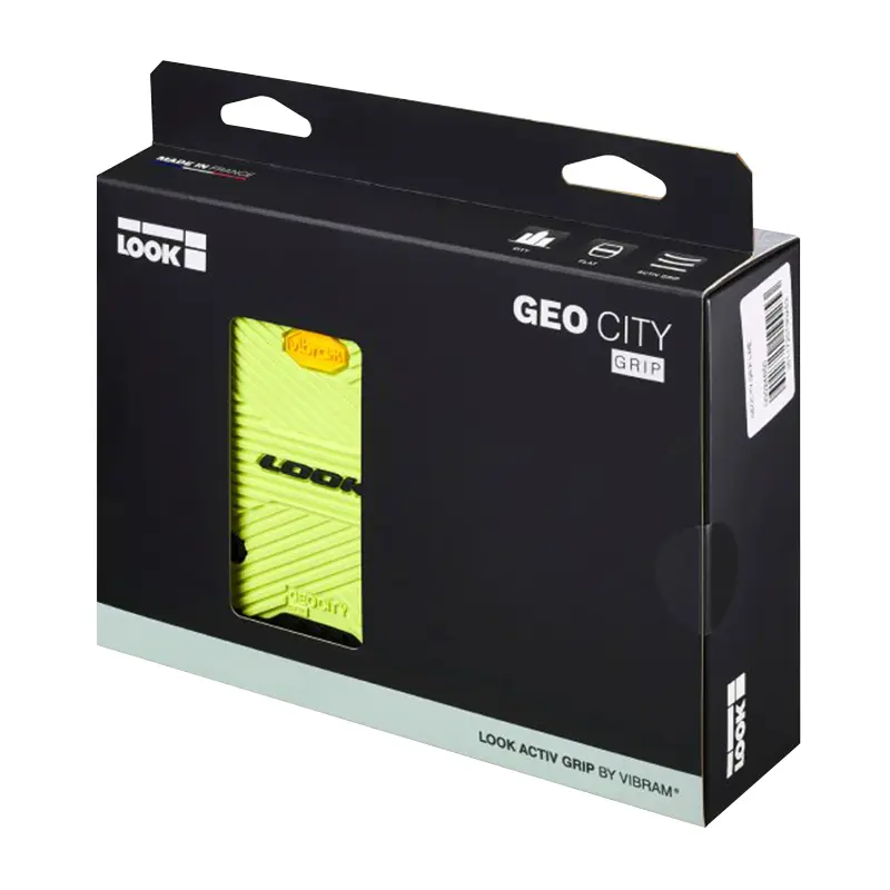 Pedály LOOK Geo City Grip Vibram žluté fluorescenční (pár) — pohled 3