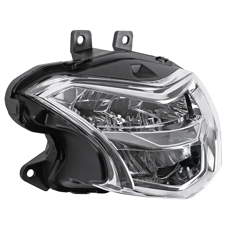 Phare-optique maxiscooter adaptable honda 125-150 SH 2017+2019 a leds (OEM: 33100k77v01) (homologue ce) -P2R