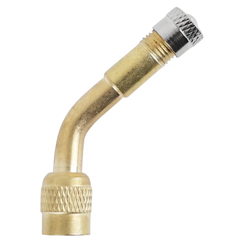 Prolongateur de valve P2R raccord de pompe trottinette électrique aluminium coudé 135°