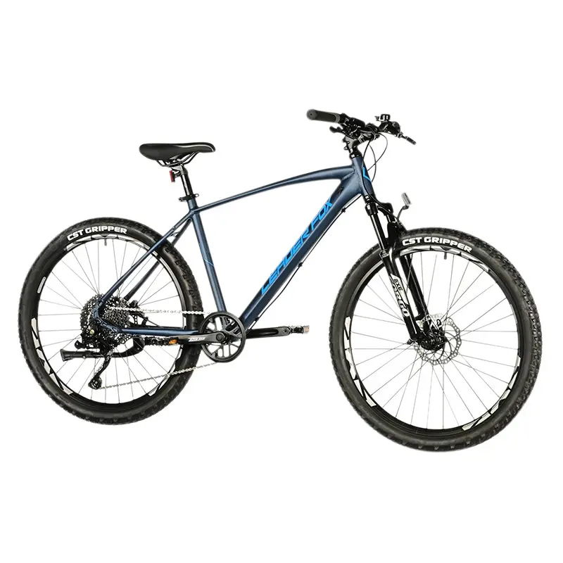 BTT 26 polegadas Leader Fox Factor 2025 quadro 20 polegadas hidráulico a disco azul noite mate — vista 2