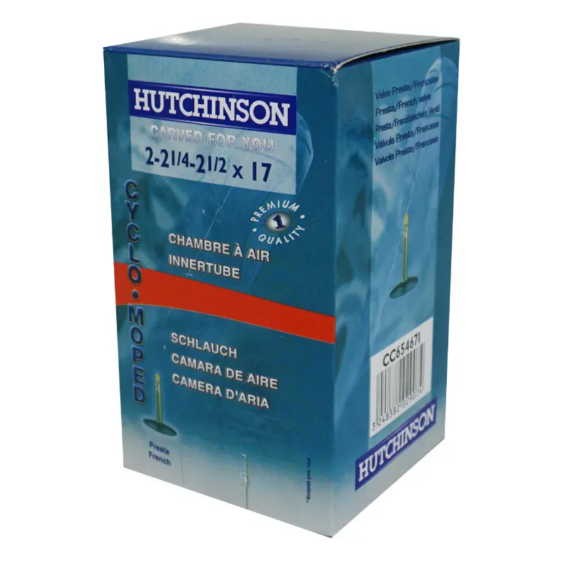 Slange Hutchinson 17" 2,1/4-17 til 2,1/2-17 Presta