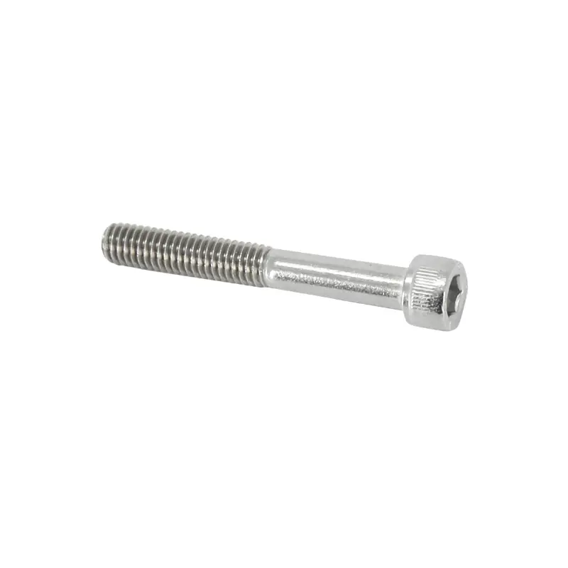 Styrboltskrue Ergotec rustfri silver M6 x 45 mm