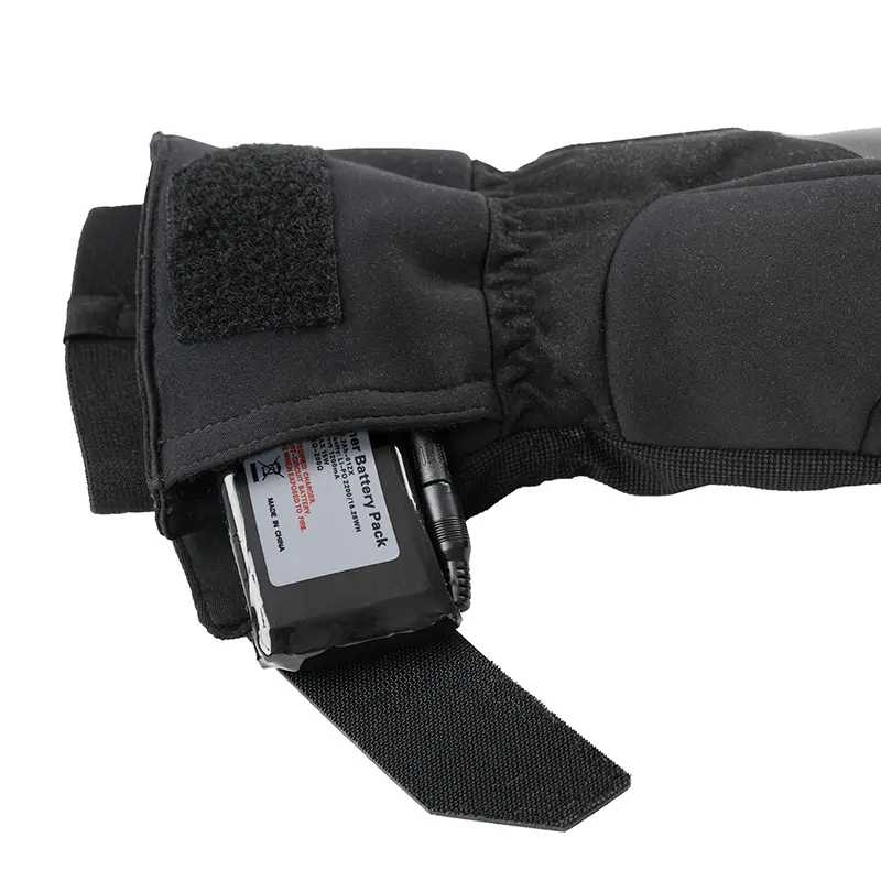 Tucano Urbano Sowarm Herren-Winterhandschuhe mit Heizung T13 3XL schwarz Touchscreen — Ansicht 7