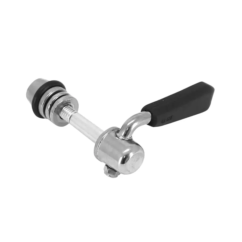Blocage rapide de selle Ergotec acier noir-chrome M8 x 55 mm