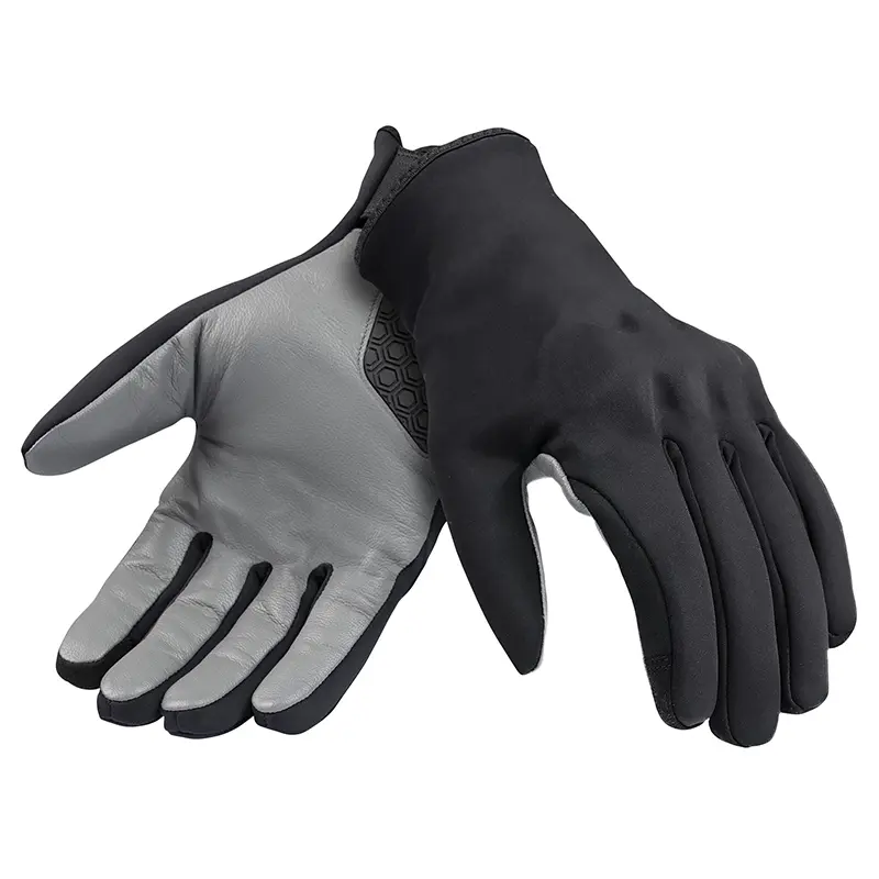 Winterhandschuhe tucano urbano sprint hydroscud schwarz-grau wasserdicht T11 (XL) (CE-zertifiziert EN13594:2015)(Touchscreen-kompatibel)