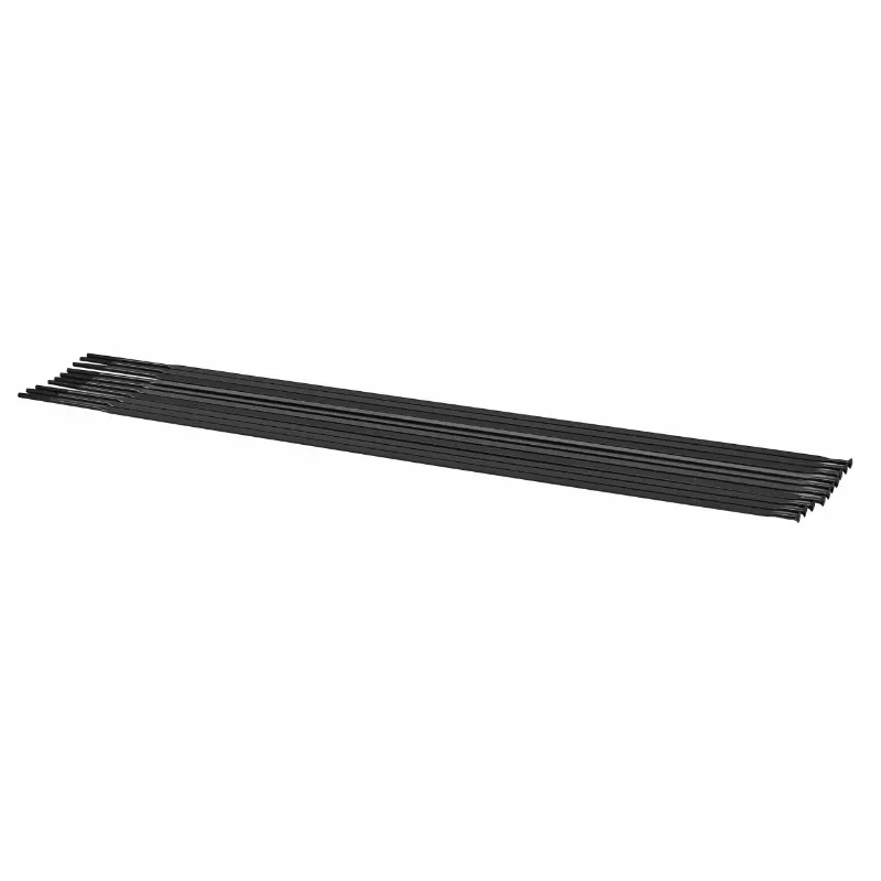 Rayon inox Mavic plat tête droite pour roue Aksium 2 L 301 mm (boîte de 10)