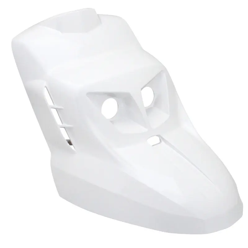 ফ্রন্ট এপ্রন রিপ্লে ডিজাইন এডিশন MBK Booster 50 2004+ Yamaha BWS 50 2004+ উজ্জ্বল সাদা