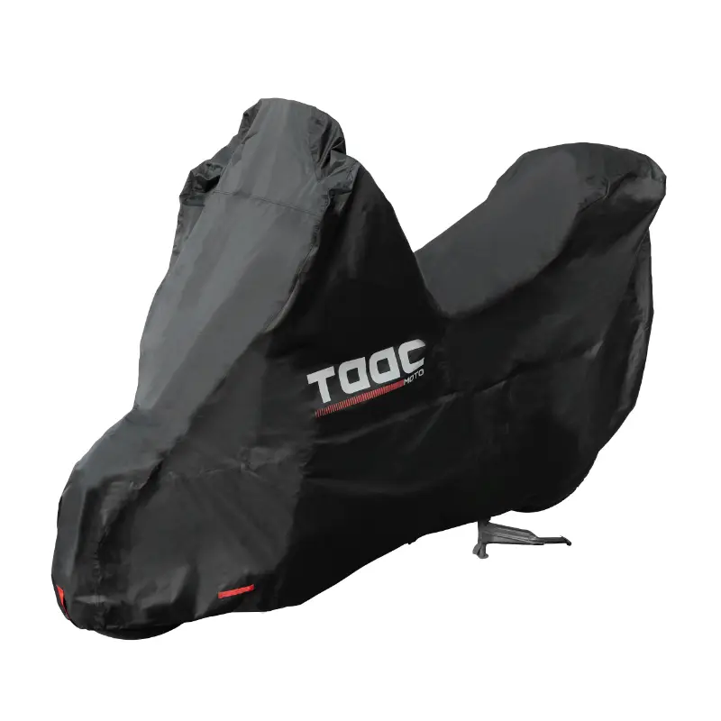 TAAC Super Hydroscud Oxford 300D ポリエステル防水 耐水圧5000mm バイクカバー サイズM ブラック (204x90x163 cm)