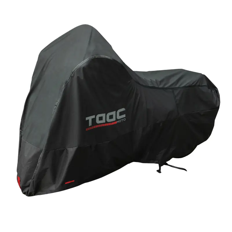 TAAC ウルトラ ハイドロスクッド 防水ポリウレタン 5000mm 耐水圧 バイクカバー サイズL ブラック (219x90x127 cm)
