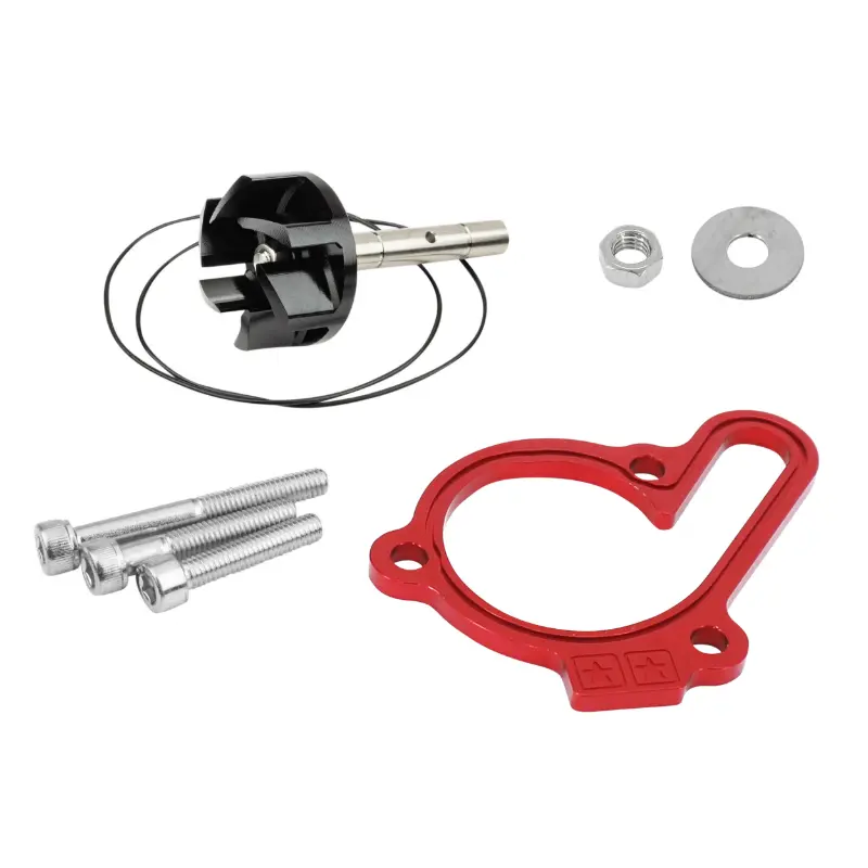 Pompe à eau Stage 6 pour Derbi 50 Senda 2006+ Euro 3/4 aluminium CNC rouge gros débit