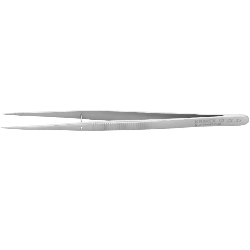 Pince de précision brucelles universelle pro Knipex droite 155 mm acier inoxydable