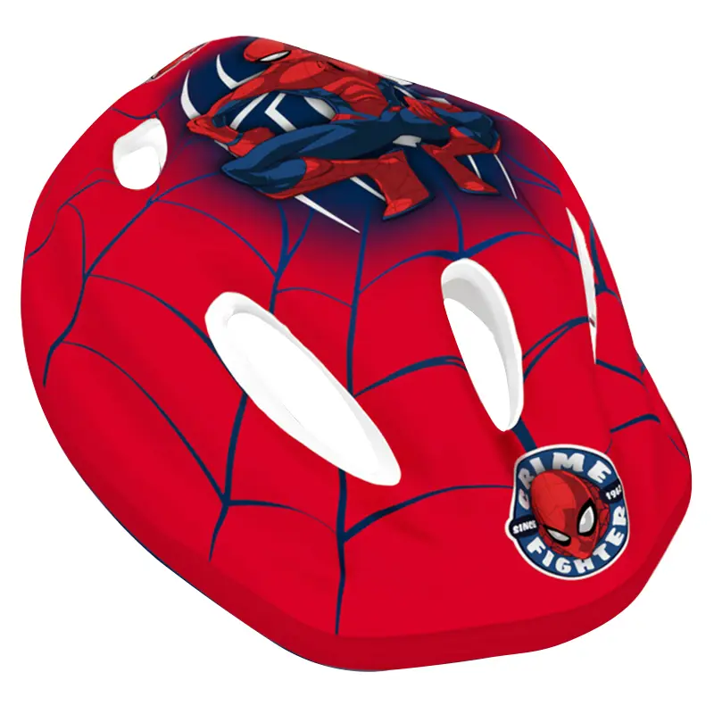 ディズニー スパイダーマン 子供用自転車ヘルメット 赤 サイズ52-56 — 第2ビュー