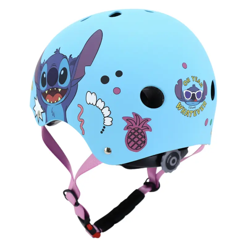 Cykelhjälm barn Disney Stitch blå 52-56 cm — vy 5