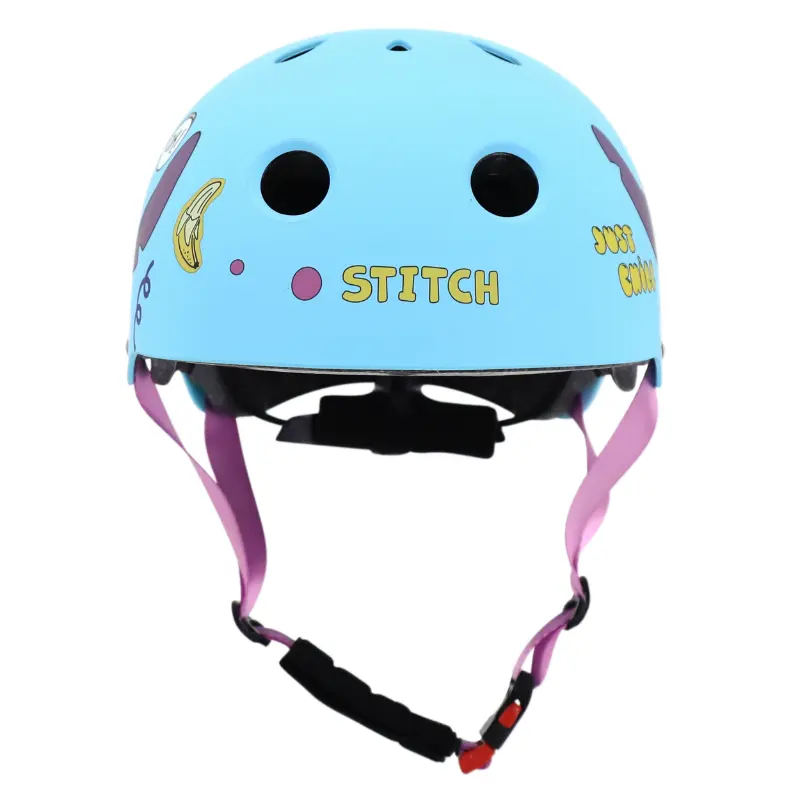 Cykelhjälm barn Disney Stitch blå 52-56 cm — vy 8