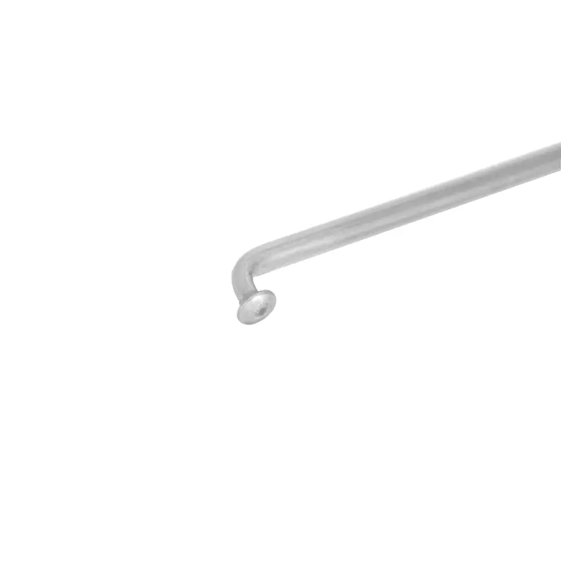 Srebrna nerjavna napera Velox MACH1 2mm L253mm upognjena glava z matico - Škatla po 100 — pogled 3