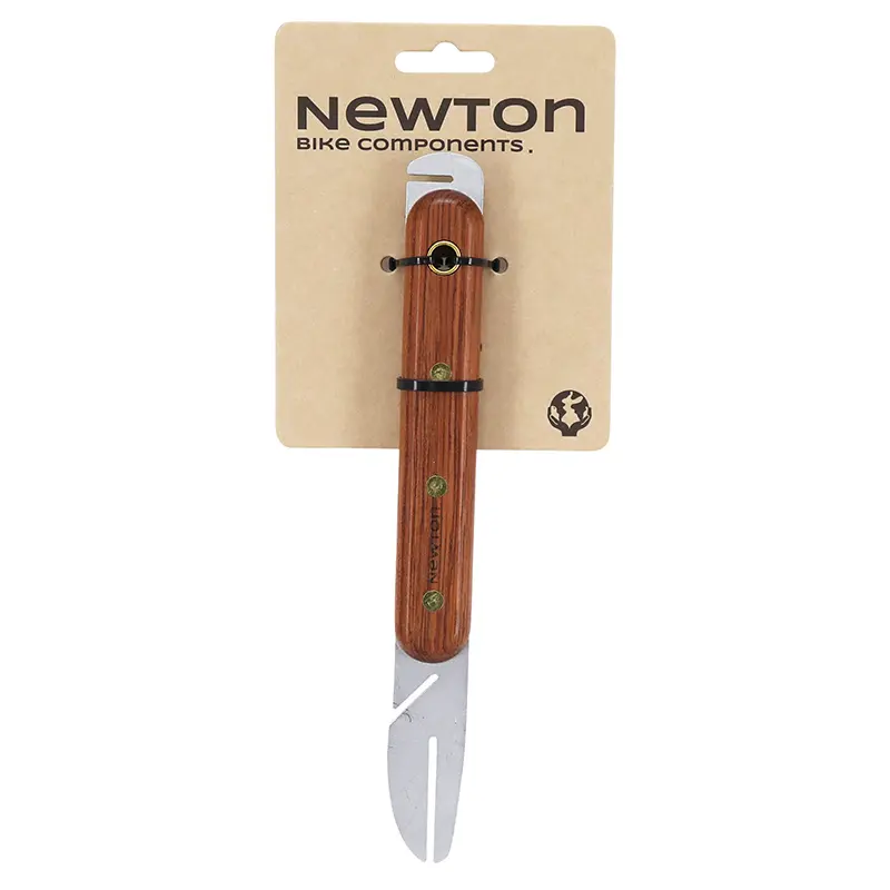 Nástroj na rovnání disku - vyrovnání dřevěná rukojeť dřevo Newton — pohled 4