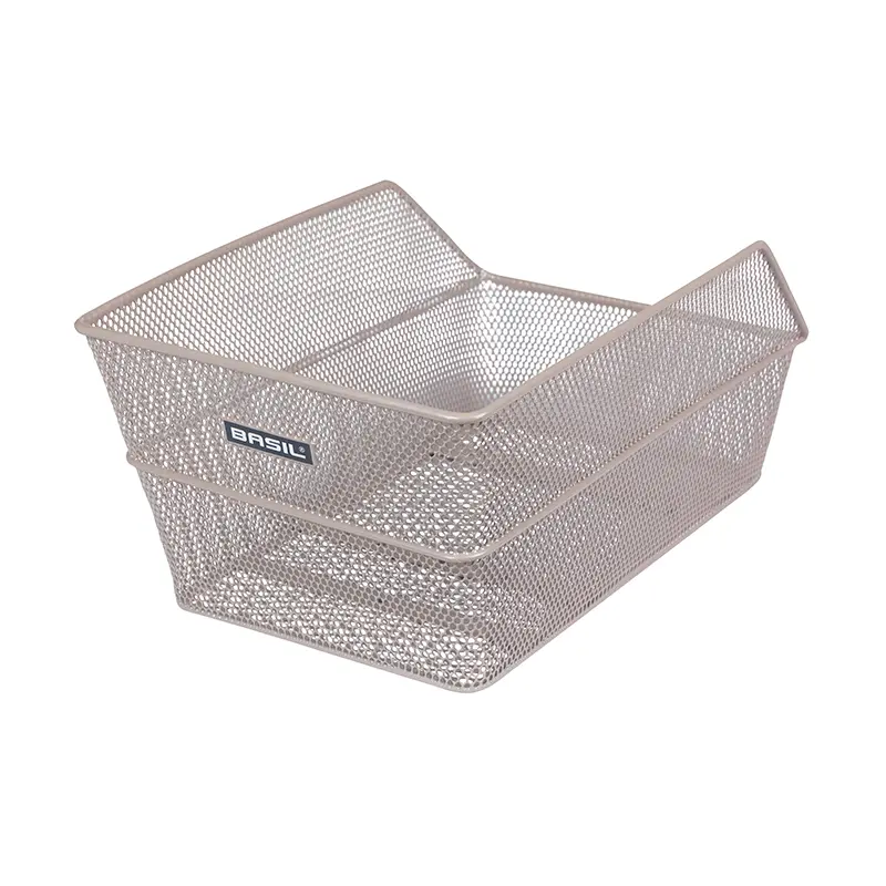 Hinterer Korb Stahl Wabenmuster Basil Cento beige (45 x 31 x 21 cm)