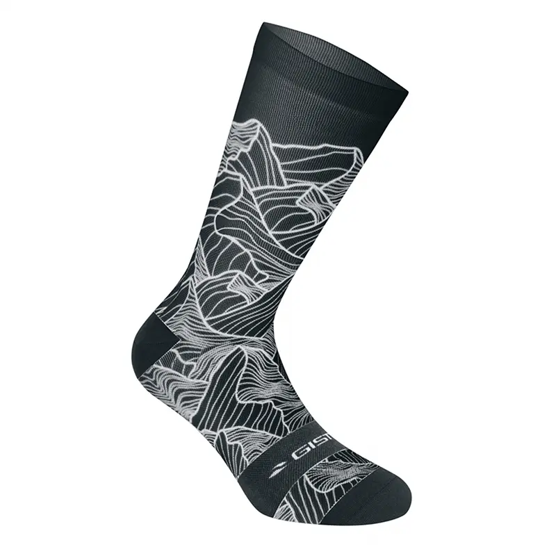 Chaussettes été Gist Trendy noir altitude 38-42 écologique hauteur 20 cm (paire) -5863
