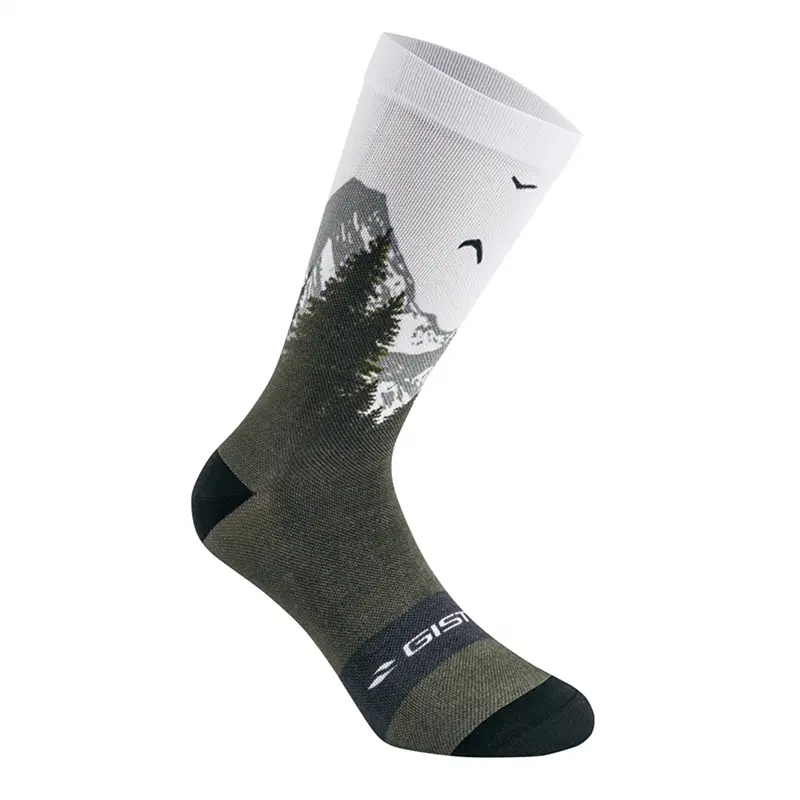 Chaussettes socquettes été GIST Trendy blanc montagne 38-42 hauteur 20 cm (paire)