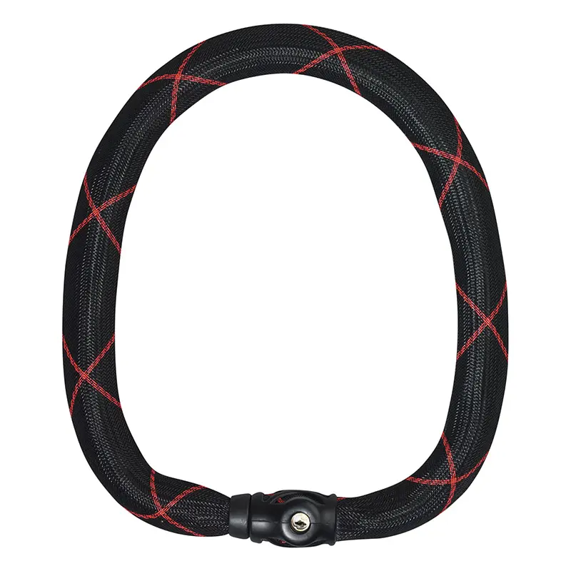 Fahrradschloss Kettenschloss mit Schlüssel Abus Ivy Chain 9210 Durchmesser 10 mm Länge 85 cm mit integriertem Schloss Sicherheitsstufe 13