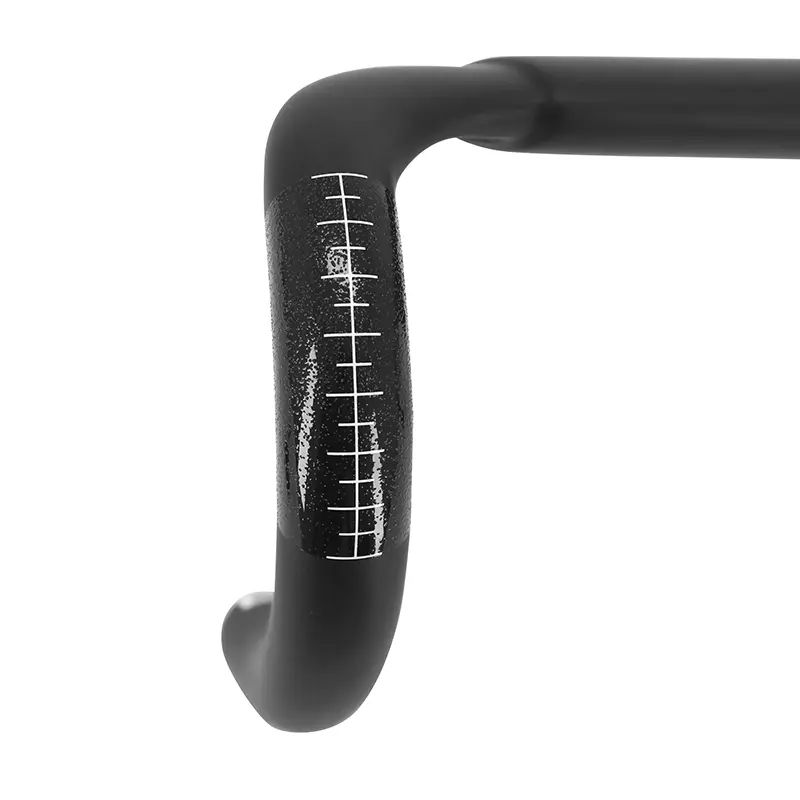 Lenker Combo Straße Itm CH1R Carbon matt L 42 Außen (Mittenabstand 40CM) mit integriertem Vorbau L 100MM D 28.6MM für innenliegende Kabelführung (Zusatz Referenz 212003 empfohlen) — Ansicht 6