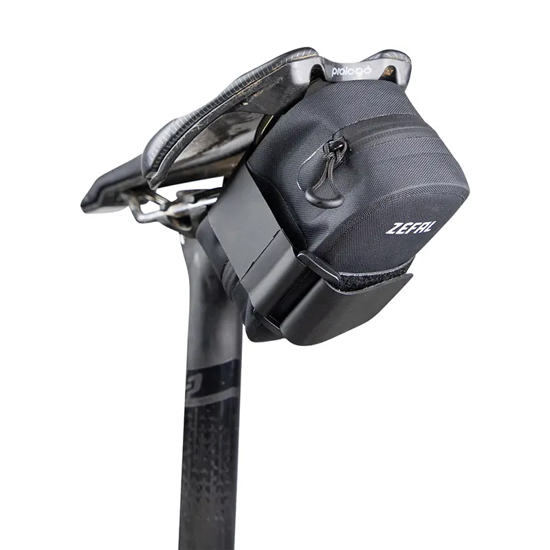 Satteltasche Fahrrad Zefal z off-road pack schwarz wasserdicht Klettbefestigung (l 80 x b 120 x h 60MM - 0.6LITER) max. Belastung 1KG — Ansicht 5