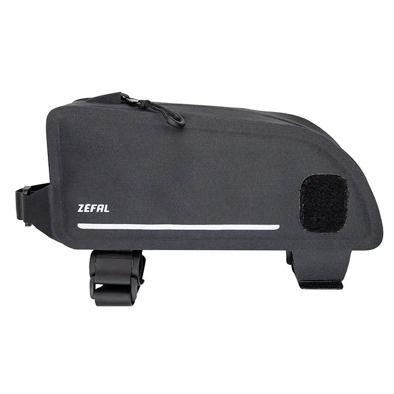 Rahmentasche Fahrrad Zefal Z Adventure T1 schwarz Klettbefestigung (B 50 x L 220 x H 100MM - 1LITER) max. Belastung 1KG