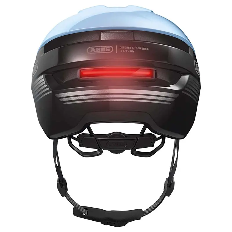 ABUS Purl-y Ace Fahrradhelm für Erwachsene blau glacier Größe L (57-61 cm) integrierte Beleuchtung — Ansicht 5