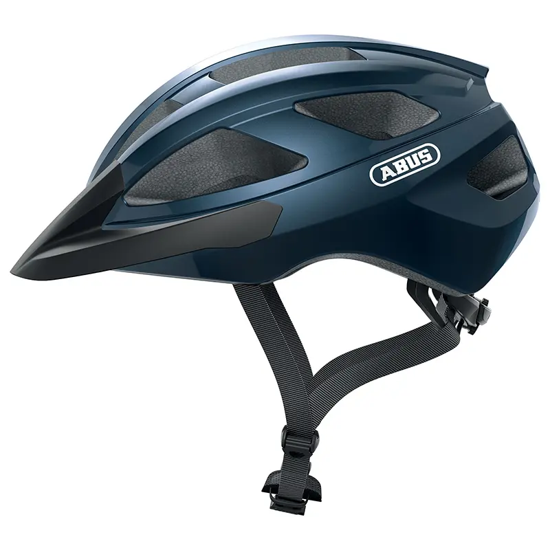 Fahrradhelm Erwachsene Abus Macator Midnightblau Größe M (52-58 cm) Verstellrad