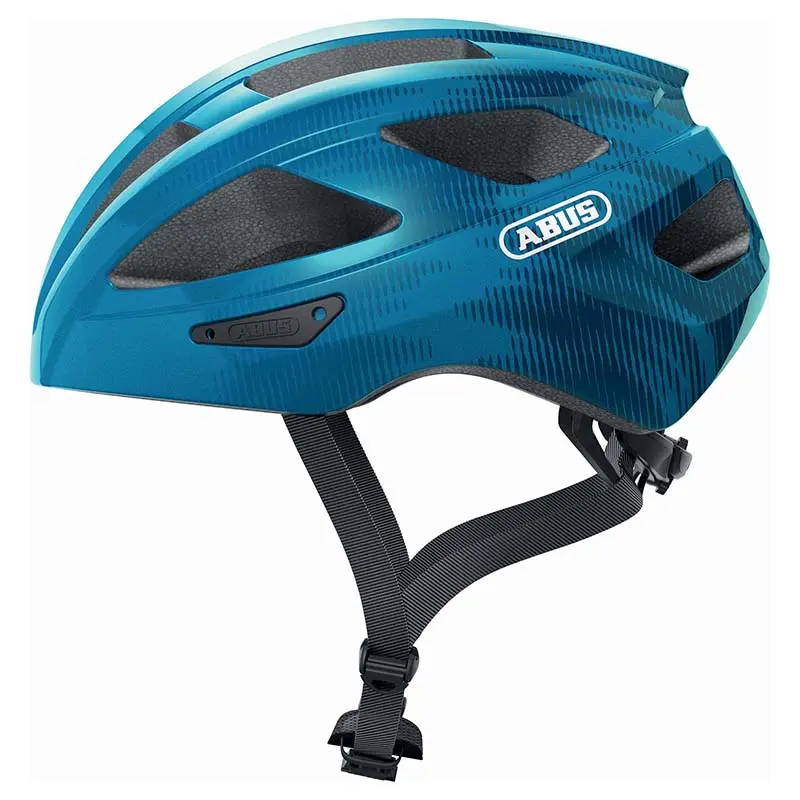 Fahrradhelm für Erwachsene Abus Macator stahlblau Größe L (58-62 cm) — Ansicht 2