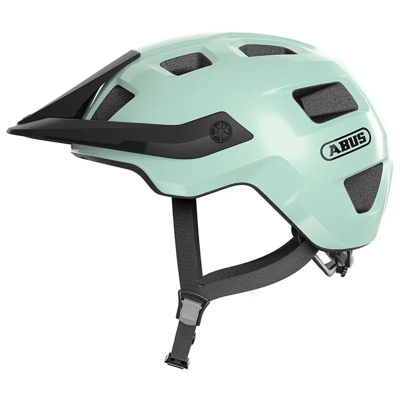 Fahrradhelm Erwachsene Abus Motrip MTW eisige Minze Größe L (57-61 cm)