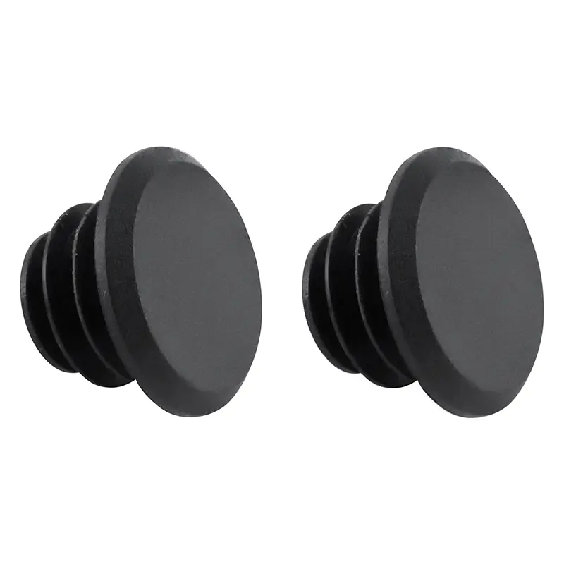 Poignées VTT Newton City Rubber noir L130 mm (paire) — vue 3