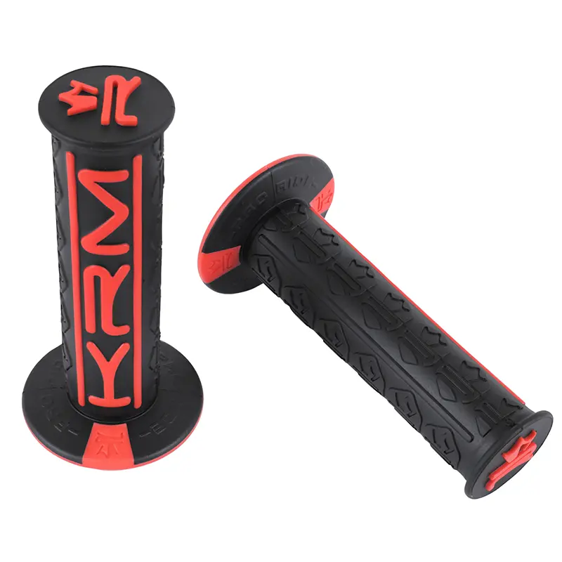 KRM Pro Ride Griffbezug Scoot-50 mit Box schwarz-rot geschlossen (Paar)
