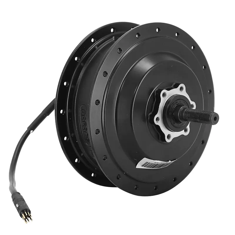 Bloc moteur complet Bafang 36V-250W roue arrière 28" cassette noir Leader Fox