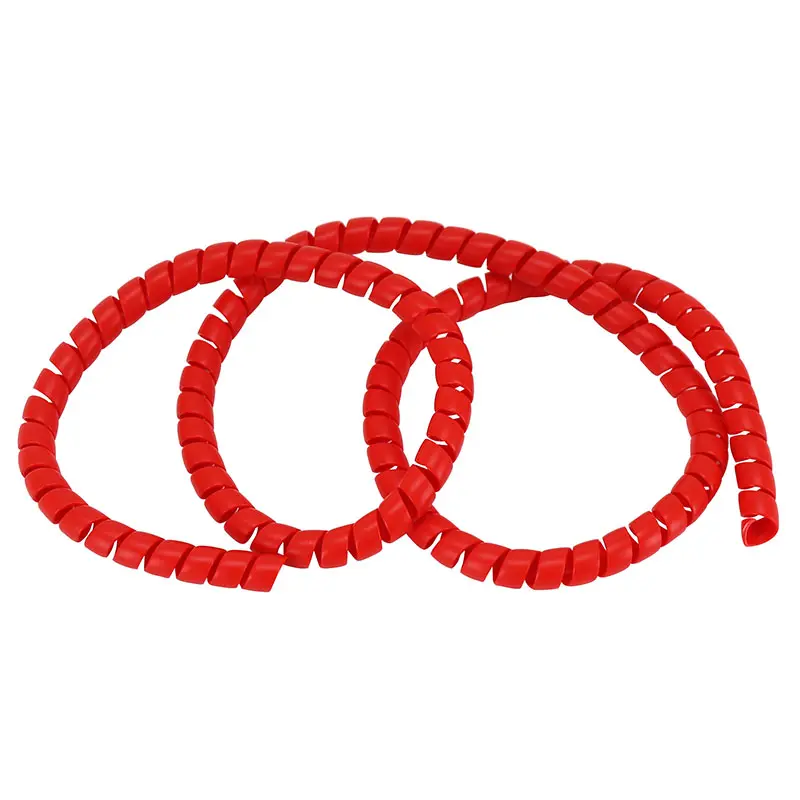 Protège-gaine faisceau électrique spirale rouge 110 cm Sélection P2R