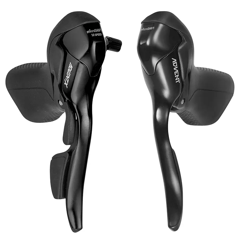 Brems-/Schalthebel Rennrad/Gravel Microshift Advent X 10V Aluminium schwarz (Paar)