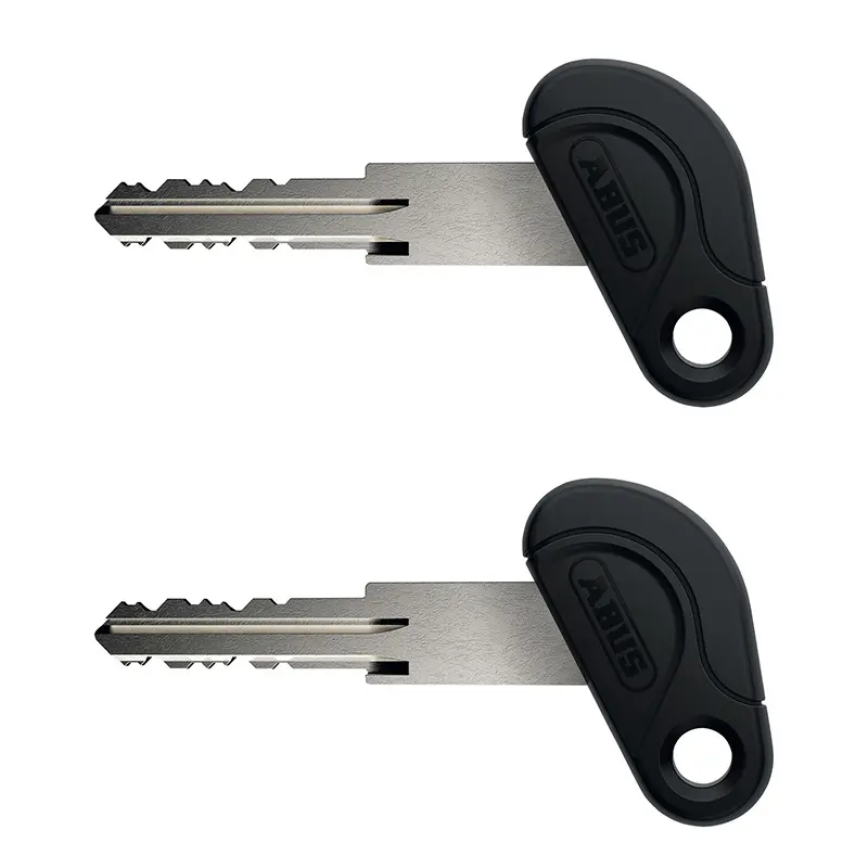 قفل دراجة حدوة حصان Abus Tectic 496 LH أسود مع قفل مدمج - مستوى أمان 6-15 — المنظر 2