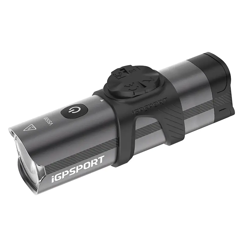 Éclairage avant vélo intelligent iGPSPORT VS500 LED rechargeable USB Bluetooth 500 lumens