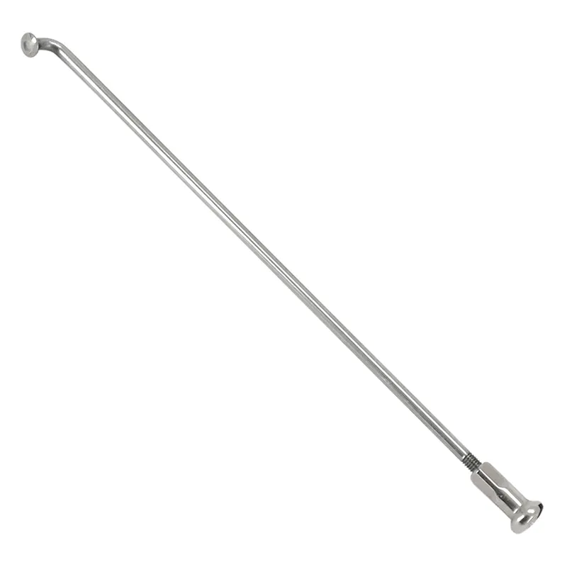 Speiche Edelstahl silber 2,6 mm L130 mm gekröpfter Kopf Sapim mit Nippel Auswahl P2R