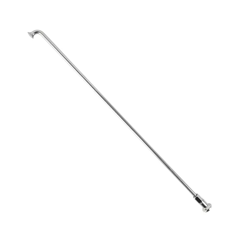 Speiche Edelstahl silber 2,6 mm L168 mm gekröpfter Kopf Sapim mit Mutter Auswahl P2R