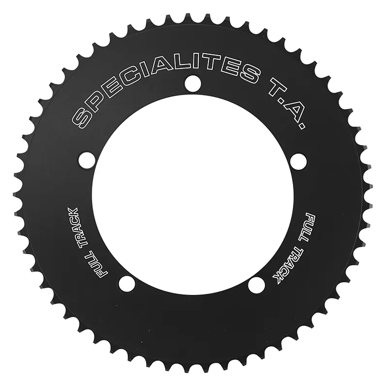 5BRA Kettenblatt D.144 TA FULL TRACK schwarz Alu 7075 für Kette 3.17MM (1"1-8)