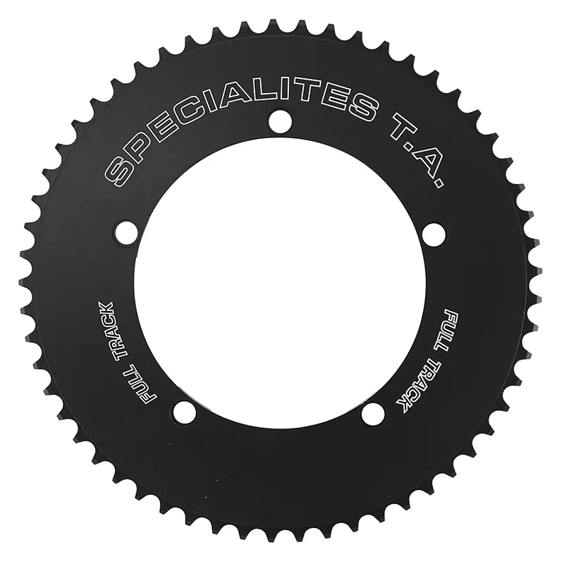 Ritzel Spécialités TA 5BRA Durchmesser 144 full track 61DTS schwarz Alu 7075 für Kette 3,17 mm (1"1-8)
