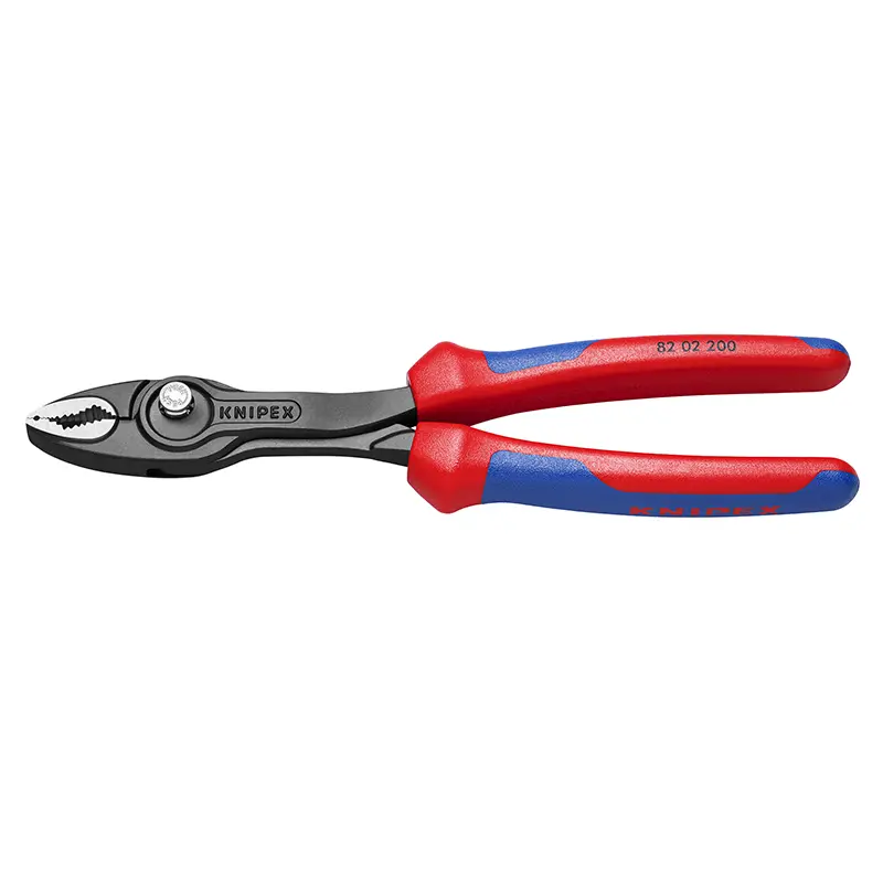Pince multiprise Pro Knipex Twingrip 200 mm gris antirouille (82 02 200)