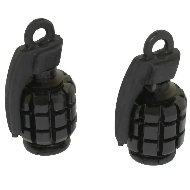 REPLAY Grenade musta venttiilikorkki (pari)