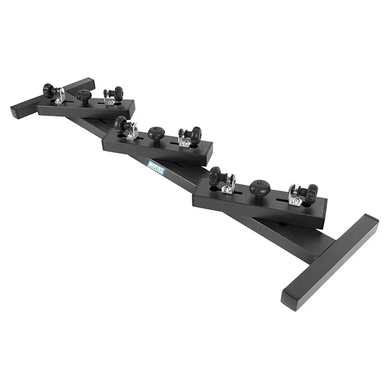 Kofferraum-Fahrradträger Mottez für 3 Fahrräder Minivan und SUV 950x260x110 mm